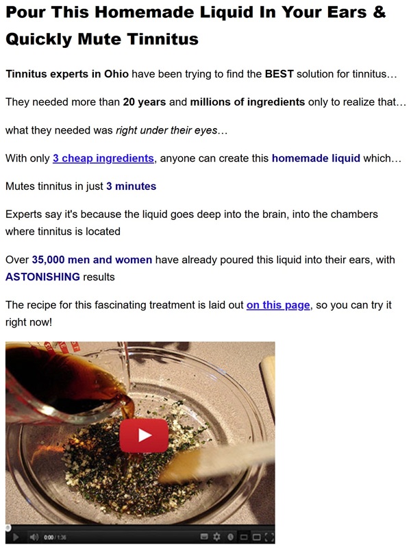 Discover a Natural Tinnitus Solution